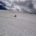 Slashing turns in Lola's main bowl.