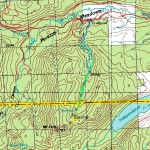 The rough location of Mount Lola